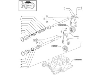 Hộp số và các bộ phận NEW HOLLAND