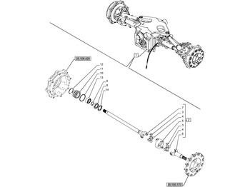 Bán trục NEW HOLLAND
