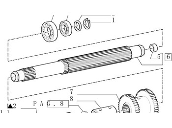 Hộp số và các bộ phận NEW HOLLAND