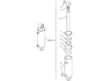 Xi lanh thủy lực NEW HOLLAND