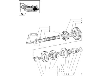 Hộp số và các bộ phận NEW HOLLAND