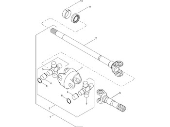 Bán trục NEW HOLLAND