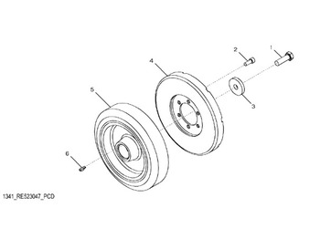 Động cơ và các bộ phận JOHN DEERE