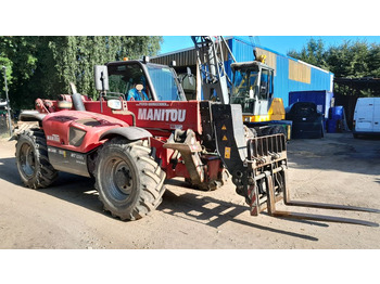 Máy xúc lật bánh lốp kính thiên văn MANITOU MT 1235S: hình 2