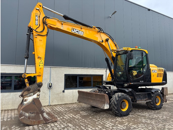 Máy xúc bánh lốp JCB JS145W