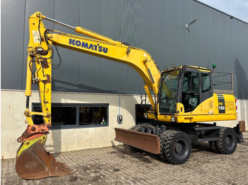 Máy xúc bánh lốp KOMATSU PW140
