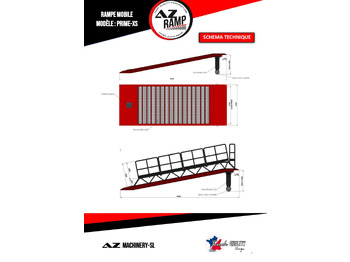 Đường dốc di động mới AZ RAMP PRIME XS-6 mobile loading ramp: hình 3 Đường dốc di động mới AZ RAMP PRIME XS-6 mobile loading ramp: hình 3