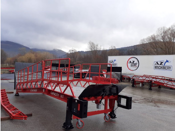 Đường dốc di động mới Loading Ramp with with hydraulic tilting bridge -  AZ RAMP - STAR-RL- 20T. 20 ton capacity: hình 4