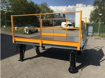 Đường dốc di động mới Mobil Loading Table AZ RAMP-SIMPLY 180 -10 T Capacity: hình 3