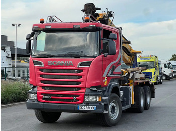 Xe chở gỗ SCANIA R 580