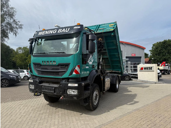 Xe ben, Xe cẩu tự hành Iveco AD190 T/W Trakker 410 4x4 Allrad Kran KipperHIAB: hình 5