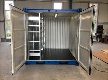 Xe chở container/ Sơ mi rơ moóc hoán đổi thân MAX Container Baustelle Lager Materialcontainer: hình 2