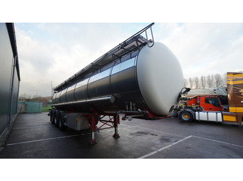Sơ mi rơ moóc bồn để vận chuyển hóa chất Burg 3 AXLE TANK CHEMIE TRAILER 30.000LTR: hình 3