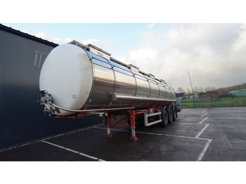 Sơ mi rơ moóc bồn để vận chuyển hóa chất Burg 3 AXLE TANK CHEMIE TRAILER 30.000LTR: hình 2