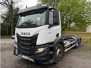 Xe tải nâng móc Iveco X-WAY AD280X46Y/PS ON Palfinger PH T20 SLD5 3...: hình 3