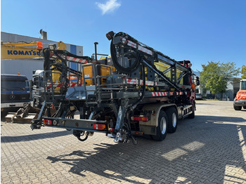 Xe tải nâng móc Scania R580 Abrollkipper V8 Mit Küpper Weisser Enteisungsgerät 45m: hình 4