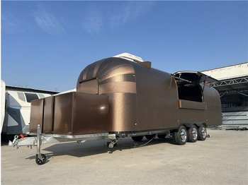 Rơ moóc bán hàng để vận chuyển thịt Mobile Grill Catering Middle Eastern Food Truck & Trailer: hình 4