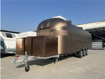 Rơ moóc bán hàng để vận chuyển thịt Mobile Grill Catering Middle Eastern Food Truck & Trailer: hình 3