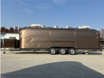 Rơ moóc bán hàng để vận chuyển thịt Mobile Grill Catering Middle Eastern Food Truck & Trailer: hình 2