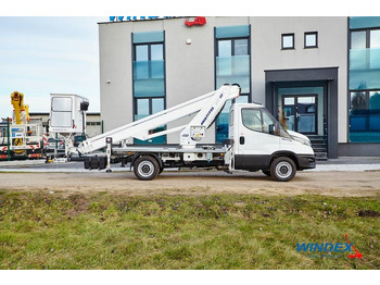 Nền bục trên không gắn trên xe tải Multitel MT 182 EX: hình 2