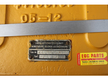 Bơm thủy lực cho Máy móc xây dựng Linde 2PV35: hình 2 Bơm thủy lực cho Máy móc xây dựng Linde 2PV35: hình 2