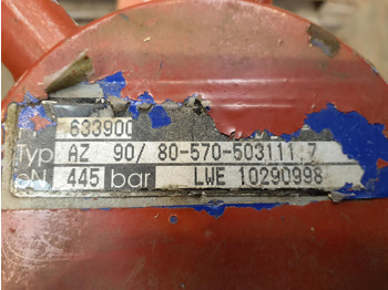 Hệ thống treo cho Cẩu bánh lốp Liebherr LTM 1040 2.1 Outrigger: hình 5