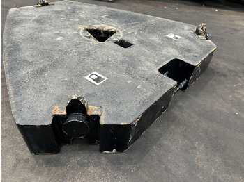Đối trọng cho Cẩu bánh lốp Liebherr LTM /LR counterweight 5T: hình 3