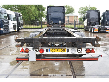 Xe chở container/ Sơ mi rơ moóc hoán đổi thân Krone SDC 27 - BPW AXLES - DRUM BRAKES -: hình 3