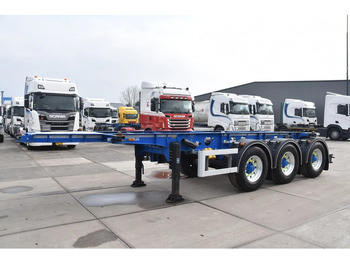 Xe chở container/ Sơ mi rơ moóc hoán đổi thân LAG O-3-CC - 20FT SWAP - ADR FL - ALCOA - BPW AXLES - DISC BRAKES - EMPTY WEIGHT 3080 KG!!: hình 5