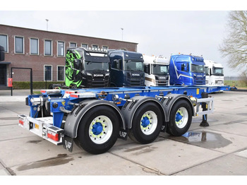Xe chở container/ Sơ mi rơ moóc hoán đổi thân LAG O-3-CC - 20FT SWAP - ADR FL - ALCOA - BPW AXLES - DISC BRAKES - EMPTY WEIGHT 3080 KG!!: hình 2