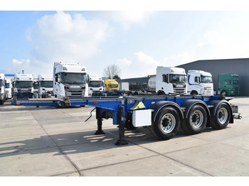 Xe chở container/ Sơ mi rơ moóc hoán đổi thân Van Hool A3C002 - ADR FL - 20 FT SWAP - LIFT AXLE - BPW AXLES - DISC BRAKES - 3180 KG EMPTY WEIGHT !: hình 5
