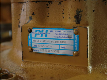 Động cơ thủy lực cho Máy móc xây dựng mới POCLAIN MKE18-2-121-F19-1340-0000: hình 4