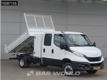 Xe ben nhỏ Iveco Daily 35C16 3.0L Kipper met Kist Dubbel Cabine Dubbellucht 3,5t Trekhaak Airco Euro6 Tipper Benne Kieper 2m3 Airco Trekhaak: hình 3