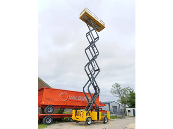 Máy nâng người hình kéo GMG 6094-RT schaarhoogwerker platform hi lift 18 m CE: hình 2