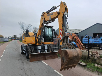 Máy xúc bánh lốp Liebherr A 910 Compact mobiele graafmachine excavator 12,5T: hình 4