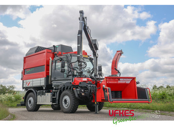 Máy đốn cây Greentec Cheetah 30 Unimog: hình 2