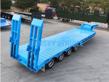 Sơ mi rơ moóc thùng thấp SUNSKY