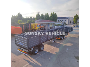 Sơ mi rơ moóc thùng lửng/ Phẳng SUNSKY