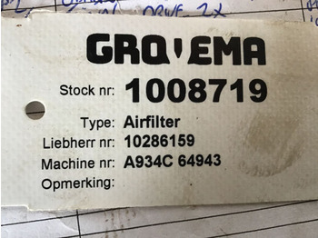 Bộ lọc gió LIEBHERR
