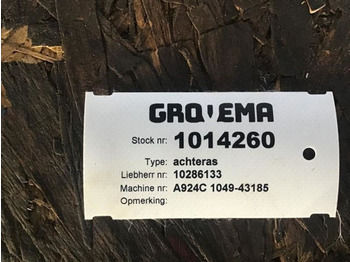 Trục và các bộ phận Liebherr Rearaxle MTE3070: hình 4
