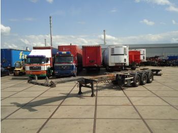 Xe chở container/ Sơ mi rơ moóc hoán đổi thân D-TEC FT-43-03V - BPW - APK 06-2012 - 20 FT / 40 FT / 45 FT HC: hình 1