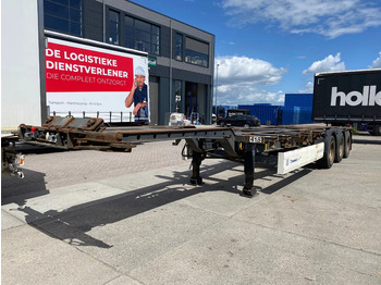 Xe chở container/ Sơ mi rơ moóc hoán đổi thân Krone SD 27 / Container Chassis / BPW + Drum / 1x Extendable / 45 FT: hình 4