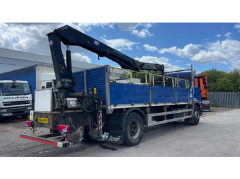 Xe tải thùng lửng/ Phẳng, Xe cẩu tự hành Man TGM 18.250: hình 4
