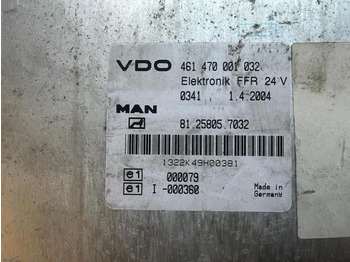 ECU cho Xe tải MAN VDO ELEKTRONIK FFR Steuergerät 81.25805.7032: hình 2