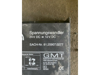 Linh kiện điện cho Xe tải Spannungswandler Konverter 24V 12V MAN TGA 81259070277: hình 2