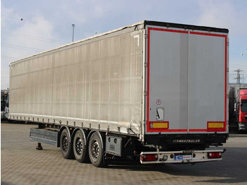 Sơ mi rơ moóc mui bạt Schwarzmüller S1, LIFTING AXLE, 2X PALLET BASKET: hình 4