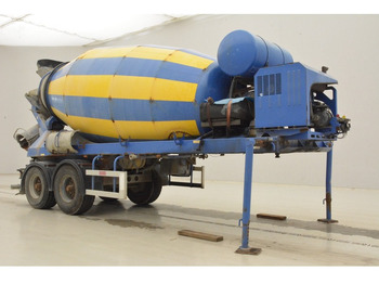 Sơ mi rơ moóc trộn bê tông De Buf Mixer 10 m³: hình 4