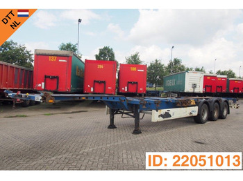Xe chở container/ Sơ mi rơ moóc hoán đổi thân KRONE