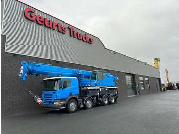Xe cẩu tự hành Scania P420 8X4 + LIEBHERR LTF 1045-4.1 KRAAN/KRAN/CRANE/GRUA: hình 2 Xe cẩu tự hành Scania P420 8X4 + LIEBHERR LTF 1045-4.1 KRAAN/KRAN/CRANE/GRUA: hình 2