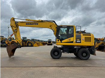 Máy xúc bánh lốp KOMATSU PW180